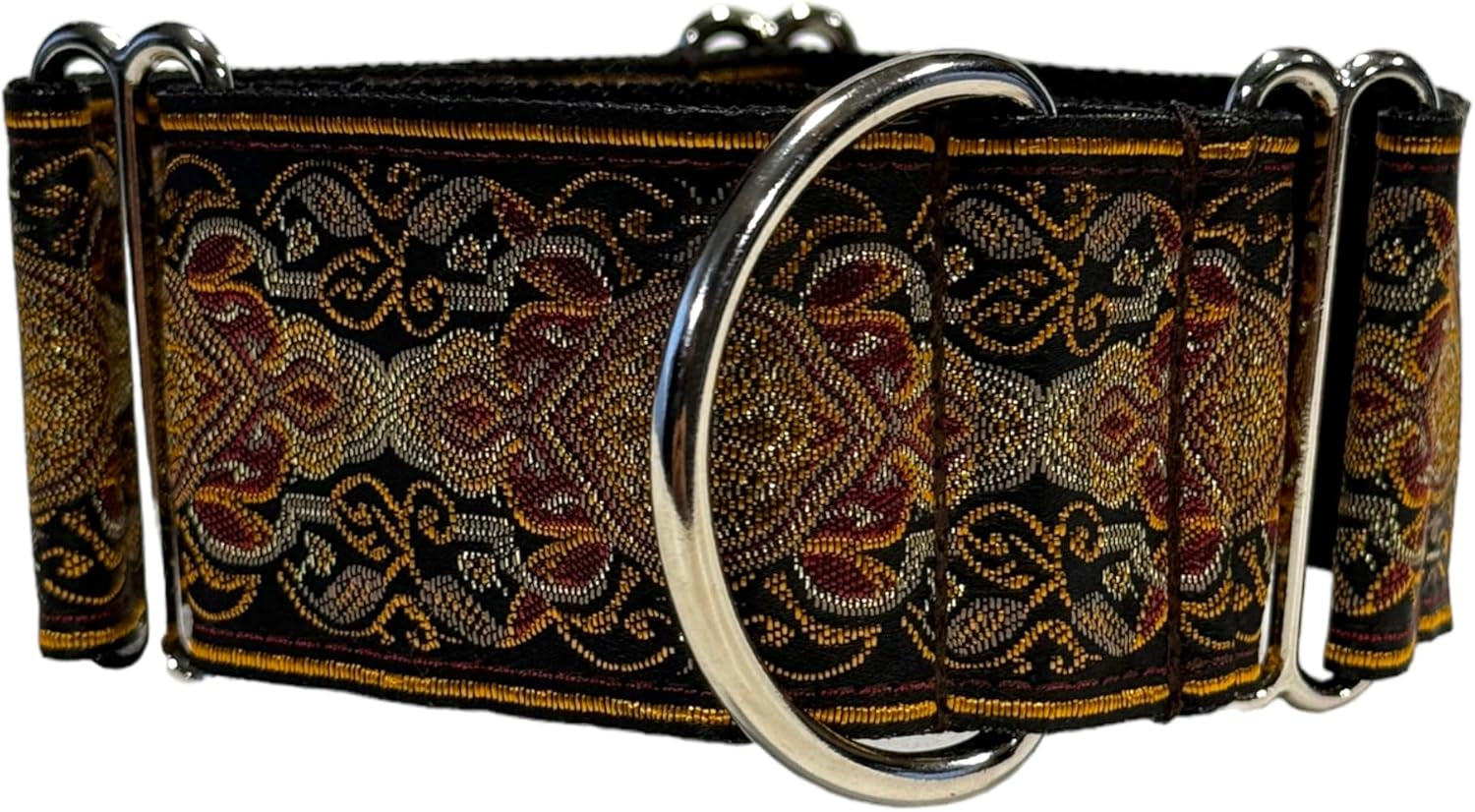 Martingale Dog Collar for Greyhound Saluki Whippet and Other Breeds with Similar Neck 2" Wide (14"-18")