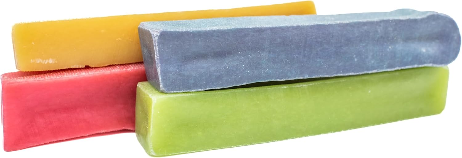 Bully Bunches Premium Fruit-Flavored Himalayan Yak Chew for Dogs - 100G, All-Natural, Long-Lasting, Authentic Yak Milk, Healthy Dental Chew, High-Protein (Medium Assorted - 4PK, Assorted)