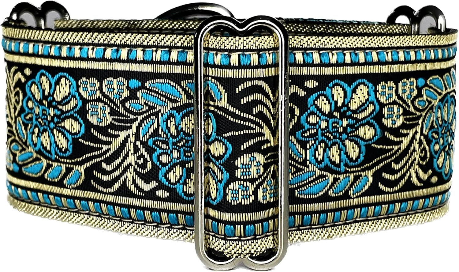 Martingale Dog Collar for Greyhound Saluki Whippet and Other Breeds with Similar Neck 2" Wide (L 14"-18")