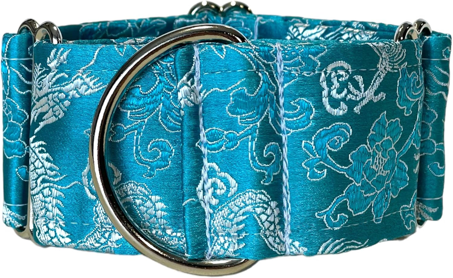 Extra Soft Martingale Dog Collar for Greyhound Saluki Whippet and Other Breeds with Similar Neck 2" Wide (11"-14")