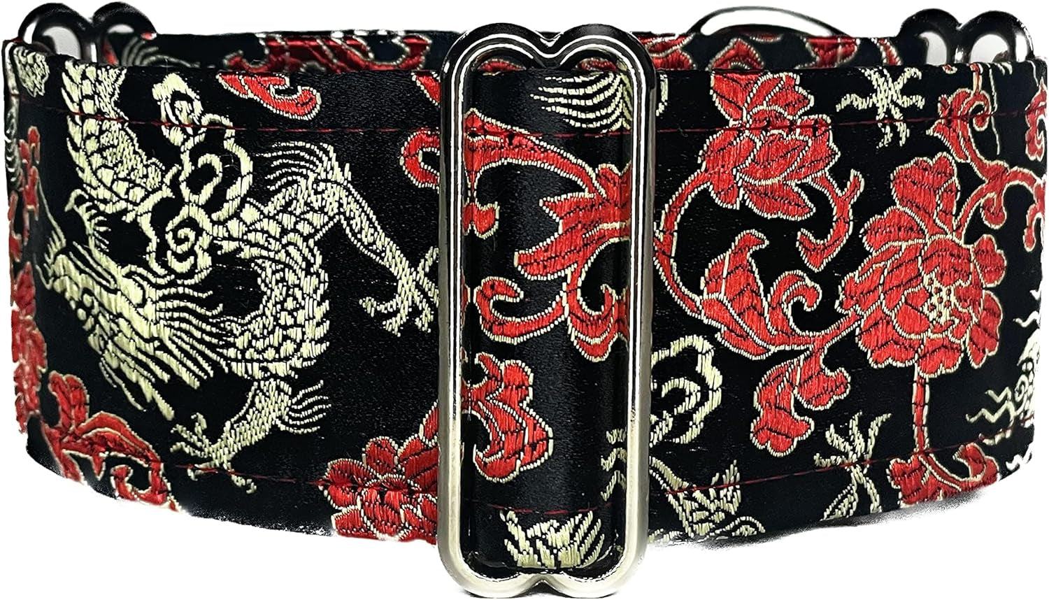 Extra Soft Martingale Dog Collar for Greyhound Saluki Whippet and Other Breeds with Similar Neck 2" Wide (L 14"-18")