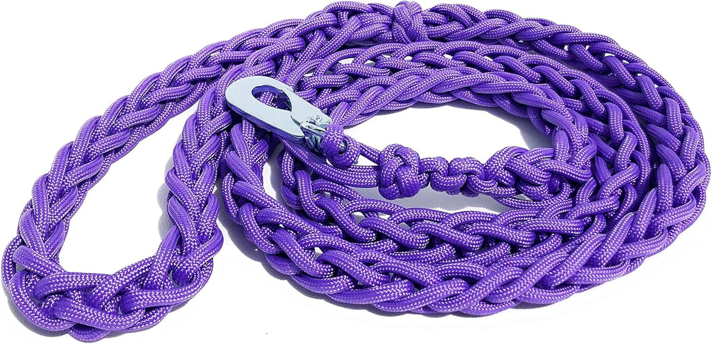 Martingale Dog Collar and Leash Set for Greyhound Saluki Whippet and Other Breeds with Similar Neck 2" Wide (14"-18" and Leash Set)