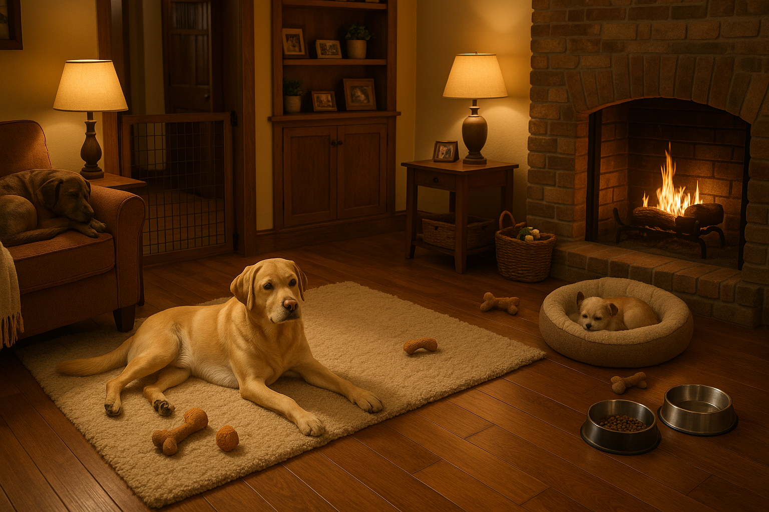 Dog cozy home